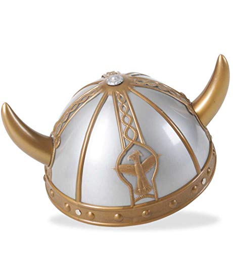 KarnevalsTeufel Wikingerhelm, klein, Karneval, Mottoparty, Fasching von KarnevalsTeufel.de