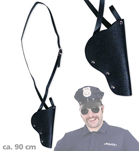 Polizei-Schulterholster ca. 90 cm, Polizei, Karneval, Accessoire, Polizeiholster, Holster; Schulterholster, Pistolentasche, Gürtelpistolentasche, Rollenspiele, Karnevalzubehör, Kostümzubehör Polizei-Schulterholster ca. 90 cm, Polizei, Karneval, Accessoire, Polizeiholster, Holster; Schulterholster, Pistolentasche, Gürtelpistolentasche, Rollenspiele, Karnevalzubehör, Kostümzubehör von KarnevalsTeufel.de