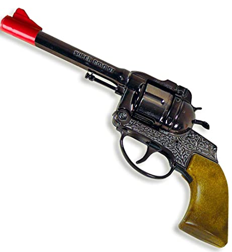 Sohni Wicke Super Cowboy Westernrevolver Revolver Wilder Westen Cowboy Agent Polizei Ranger Colt Spielzeugrevolver 12 Schuss Pistole Sohni Wicke Super Cowboy Westernrevolver Revolver Wilder Westen Cowboy Agent Polizei Ranger Colt Spielzeugrevolver 12 Schuss Pistole von KarnevalsTeufel.de