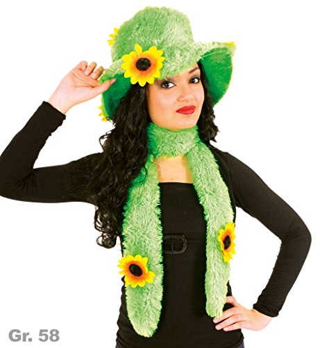 Blumen-Hippie Hut mit Schal, Gr. 58 cm, super weich, Karneval, Mottoparty, Ac... Blumen-Hippie Hut mit Schal, Gr. 58 cm, super weich, Karneval, Mottoparty, Ac... von KarnevalsTeufel.de