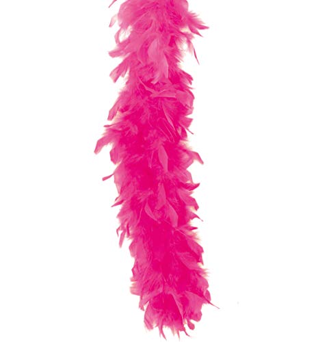 KarnevalsTeufel.de Junggesellinnenabschied, Set für die Braut, Brautfreundinnen, Hochzeit, JGA Party Brautparty (Federboa Pink) von KarnevalsTeufel.de