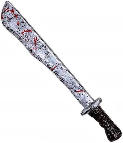 KarnevalsTeufel Klassische Halloween-Machete, ca. 47cm, blutverschmiert, gruselig, Horror, Halloween KarnevalsTeufel Klassische Halloween-Machete, ca. 47cm, blutverschmiert, gruselig, Horror, Halloween von KarnevalsTeufel.de