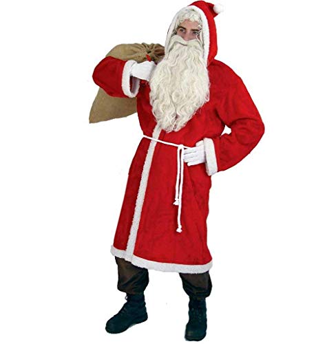 KarnevalsTeufel.de Nikolausmantel aus Plüsch für Erwachsene, Weihnachten, Weihnachtsmann KarnevalsTeufel.de Nikolausmantel aus Plüsch für Erwachsene, Weihnachten, Weihnachtsmann von KarnevalsTeufel.de
