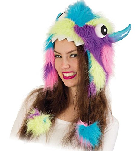KarnevalsTeufel.de Pluschmütze bunt Kopfbedeckung Monstermütze Mütze Wintermütze Monster farbig KarnevalsTeufel.de Pluschmütze bunt Kopfbedeckung Monstermütze Mütze Wintermütze Monster farbig von KarnevalsTeufel.de