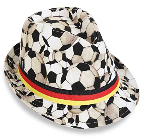 KarnevalsTeufel Trilby Fußball Fan Hut Fanartikel von KarnevalsTeufel.de