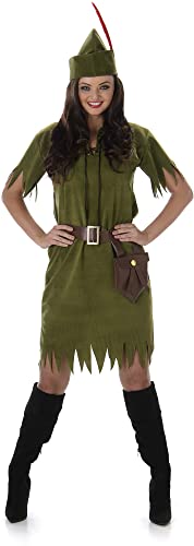 karnivalcostumes 24-81033-03 Robin Hood Kostüm, Damen, grün, M karnivalcostumes 24-81033-03 Robin Hood Kostüm, Damen, grün, M von karnivalcostumes
