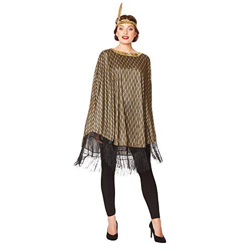 Karnival Costumes 81388 1920er Poncho, Herren, Damen, mehrfarbig Karnival Costumes 81388 1920er Poncho, Herren, Damen, mehrfarbig von Karnival Costumes
