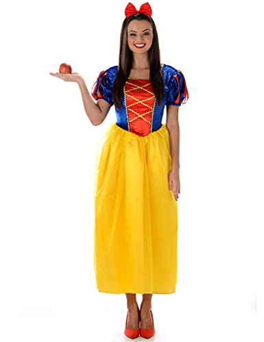 Karnival Costumes - Schneewittchen Kostüm für Damen Taille L von Karnival Costumes