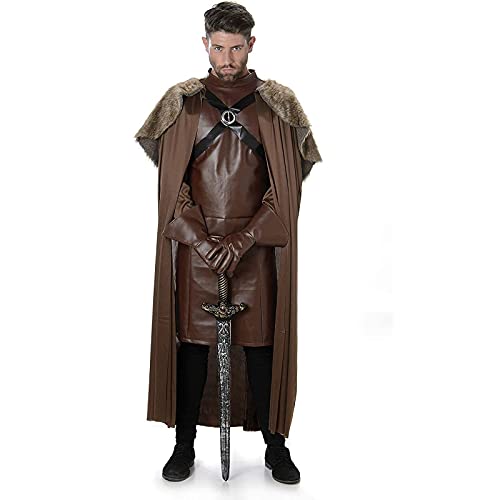 Mittelalterliche Ritter Krieger Mens Fancy Dress Spiel der Throne Erwachsene Kostüm Outfit von Karnival Costumes