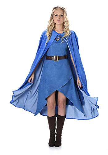 Warrior Queen Cersei Damen Fancy Dress Mittelalterliches Spiel der Thrones Womens Kostüm von Karnival Costumes
