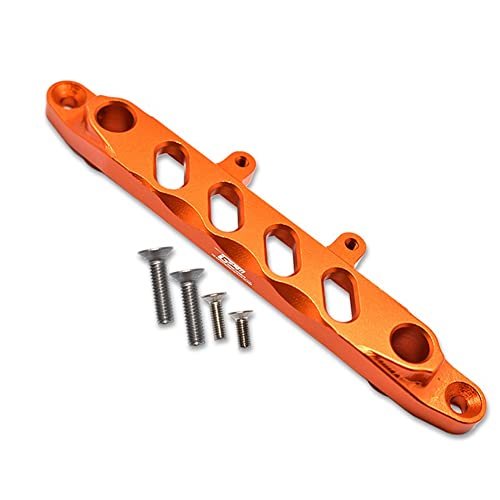 Karriter Metall-Frontrahmen-Stützsäule für AXIAL SCX6 AXI05000 1/6 RC Crawler Auto, Upgrade-Teile, Orange von Karriter