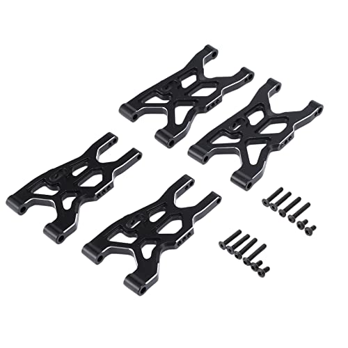 Karriter Querlenker aus Metall, vorne und hinten, für Arrma 1/8 Infraction / 3S RC Car Upgrades Teile, Schwarz Karriter Querlenker aus Metall, vorne und hinten, für Arrma 1/8 Infraction / 3S RC Car Upgrades Teile, Schwarz von Karriter