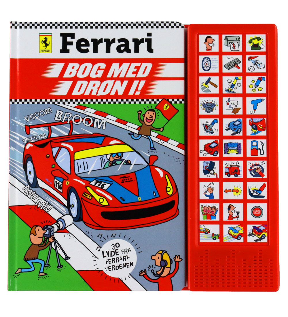Karrusel Forlag Hörbuch - Ferrari m. 30 Lydknapper - Dänisch - Karrusel Forlag - One Size - Buch m. Tönen Karrusel Forlag Hörbuch - Ferrari m. 30 Lydknapper - Dänisch - Karrusel Forlag - One Size - Buch m. Tönen von Karrusel Forlag