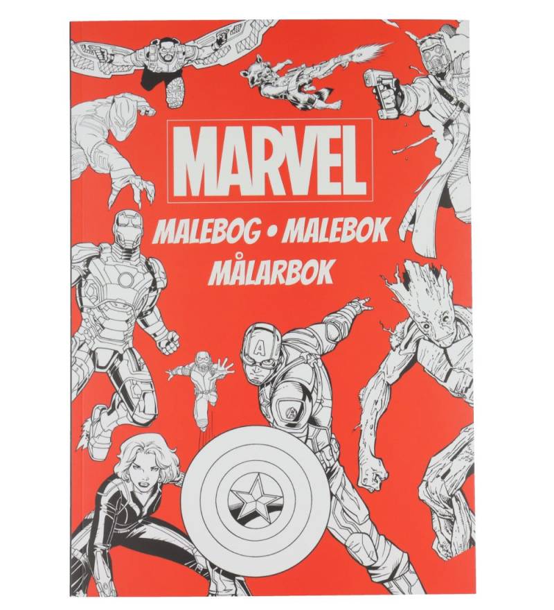Karrusel Forlag Malbuch - Marvel - Karrusel Forlag - One Size - Malbücher Karrusel Forlag Malbuch - Marvel - Karrusel Forlag - One Size - Malbücher von Karrusel Forlag