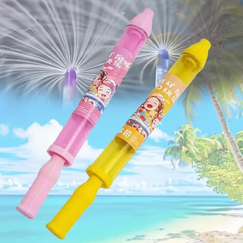 Feuerwerk Wasserpistole Spielzeug für Kinder, Water Squirter, Romantisches Wassersprühspielzeug Schwimmbad Wasserspiel Im Feuerwerksstil zum Baden, Pool, Party (BC) von Kashyke