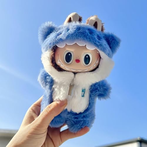 Kleidung Kompatibel mit Labubu Puppen, Clothing, Kleidung Outfit für die 17 cm Mini Plüsch Puppen Plüschpuppe von Kashyke