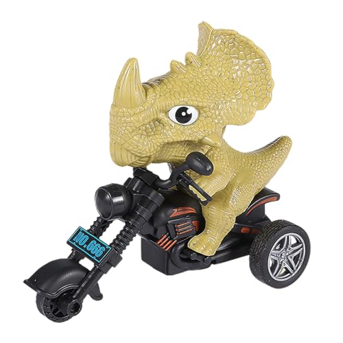 Kasmole Reibungsbetriebenes Spielzeugmotorrad,Reibungsbetriebene Dinosaurierautos - Reibungsbetriebene Autos - Niedliche Neuheit, langlebig, einzigartig, cool, Dinosaurier-Spielzeugautos von Kasmole
