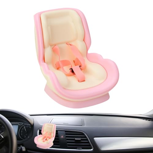 Puppenkindersitz,Lüftungsclipp Puppen Autositz Deko - Magnetisches Ornament Für Männer Fahrer Frauen Display Pendeln Reisen Parken Dekoration Sammlung - Pendeldekoration Anzeige Kommutation von Kasmole