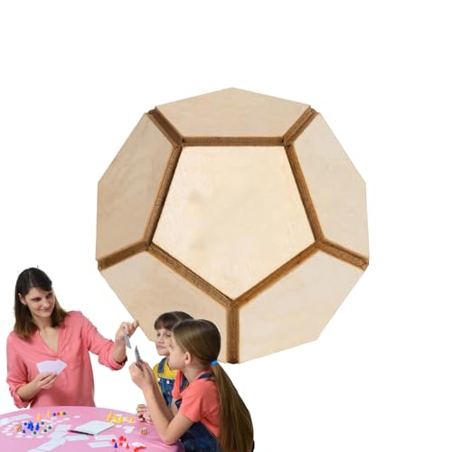 Würfel mit 12 Seiten aus Holz, für Partys und Geschenke, Reisezubehör für Schulausflüge, Aufenthalte in Studentenwohnungen und Partys mit Freunden Würfel mit 12 Seiten aus Holz, für Partys und Geschenke, Reisezubehör für Schulausflüge, Aufenthalte in Studentenwohnungen und Partys mit Freunden von Kasmole