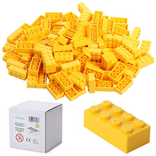 Katara Bausteine 4x2, Kompatibel Zu Allen Anderen Herstellern, In Vielen Farben Erhältlich Gelb von Katara