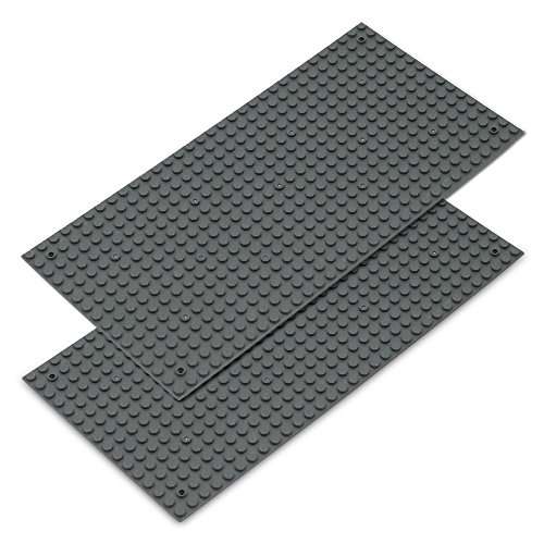 Katara 1672 - Bauplatte 2er Set 12,7cm x 25,5cm / 16 x 32 Pins, Kompatibel Lego, Sluban, Papimax, Q-Bricks, Dunkelgrau Katara 1672 - Bauplatte 2er Set 12,7cm x 25,5cm / 16 x 32 Pins, Kompatibel Lego, Sluban, Papimax, Q-Bricks, Dunkelgrau von Katara