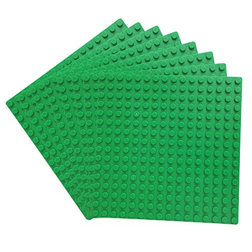 Katara 1741 - Bauplatten Platten 8er Set 13cmx13cm / 16x16 Pins, Grundplatte Kompatibel Lego, Sluban, My, Papimax, Grün Katara 1741 - Bauplatten Platten 8er Set 13cmx13cm / 16x16 Pins, Grundplatte Kompatibel Lego, Sluban, My, Papimax, Grün von Katara