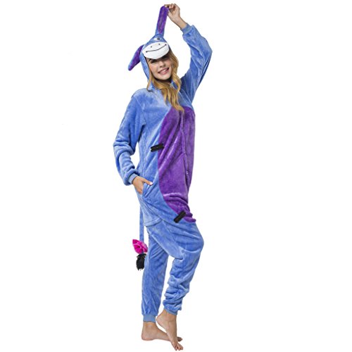 Katara 1744 -Esel I-A Kostüm-Anzug Onesie/Jumpsuit Einteiler Body für Erwachsene Damen Herren als Pyjama oder Schlafanzug Unisex - viele Verschiedene Tiere Katara 1744 -Esel I-A Kostüm-Anzug Onesie/Jumpsuit Einteiler Body für Erwachsene Damen Herren als Pyjama oder Schlafanzug Unisex - viele Verschiedene Tiere von Katara