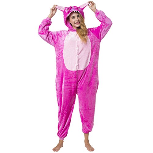 Kostüm für Größe 145-185cm, Zeichentrick Alien, Onesie Pyjama Jumpsuit Kigurumi Kostüm für Größe 145-185cm, Zeichentrick Alien, Onesie Pyjama Jumpsuit Kigurumi von Katara