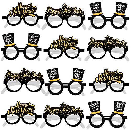 KatchOn Happy New Years Brille 2023-12 Stück | Silvester Brille | Happy New Years Party Brille für Happy New Year Dekorationen 2023 | Silvester Party Supplies 2023, Neujahr Sonnenbrille 2023 KatchOn Happy New Years Brille 2023-12 Stück | Silvester Brille | Happy New Years Party Brille für Happy New Year Dekorationen 2023 | Silvester Party Supplies 2023, Neujahr Sonnenbrille 2023 von KatchOn