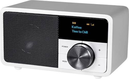 Kathrein DAB+ 1 mini Tischradio DAB+, UKW Bluetooth® Silber von Kathrein