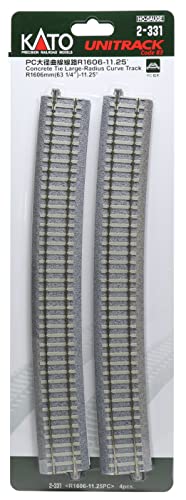 H0 Kato Unitrack 2-331 Gebogenes Gleis 4 St. H0 Kato Unitrack 2-331 Gebogenes Gleis 4 St. von Kato