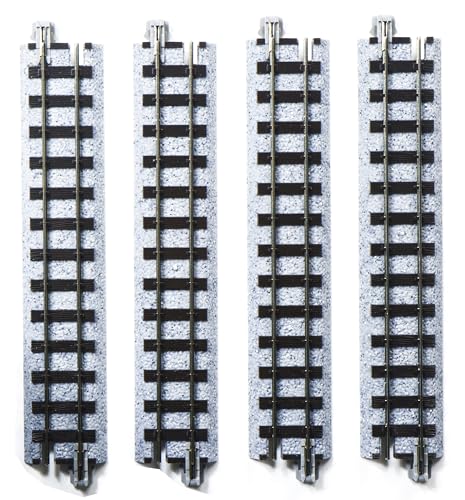 KATO Narrow Gauge Unitrack Straight Track 4.9" (124mm), 4 Stück, 52-120 Modelleisenbahnbedarf von Kato