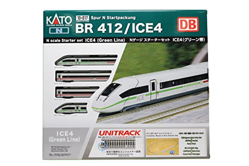 KATO by Lemke K10960 N ICE4, 4-TLG. Klimaschützer, Startset der DB AG KATO by Lemke K10960 N ICE4, 4-TLG. Klimaschützer, Startset der DB AG von Kato