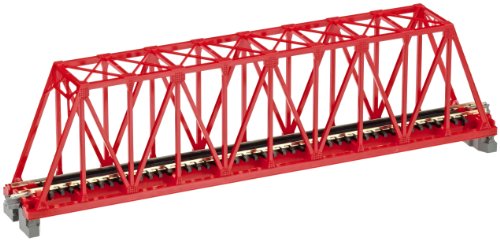 Kato 7077200 - Kastenbrücke mit Gleis, rot von Kato