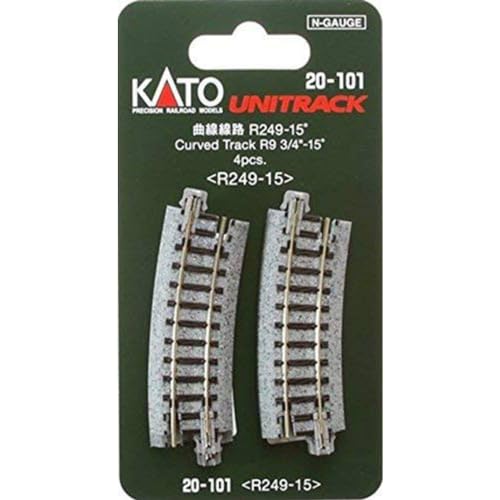 Kato 7078110 - Gleis gebogen R 249-15 von Kato