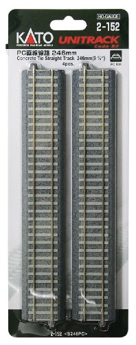 Kato H0 Unitrack 2-152 Gerades Gleis 246 mm 4 St. von Kato