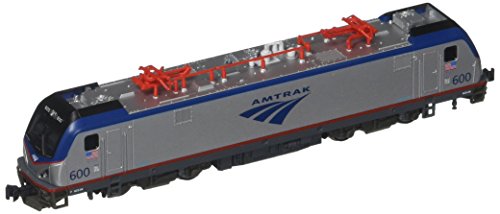 Kato Spur N Elektrolok ACS-64 Amtrak #600, Schwarz, Metall, Eisenbahnmodell, Modellbahn, Modellbahnlokomotive, 358613031 Kato Spur N Elektrolok ACS-64 Amtrak #600, Schwarz, Metall, Eisenbahnmodell, Modellbahn, Modellbahnlokomotive, 358613031 von Kato