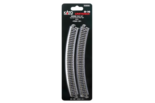 Kato N 381mm 15'' Radius Curve 30-Degree (4) (japan import) von Kato