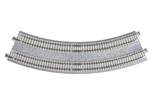 Spur N 20-184 zweigleisigen Ansatz Linie R315 / 282 bis 22,5 ° (links und rechts je 1 Stück) von Kato