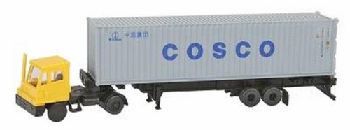 Spur N - Kato Containertruck + Container Cosco von Kato