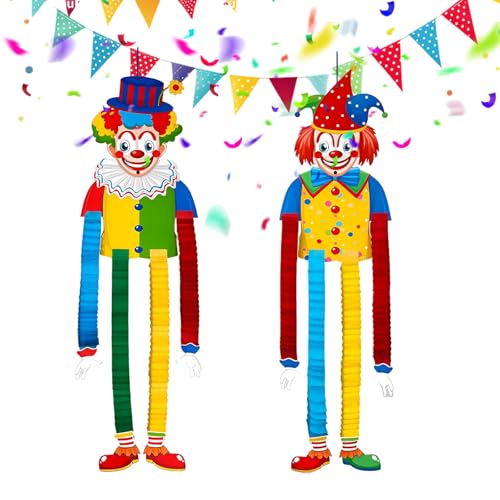 Katomi Clown Deko Bunte Clownfigur – Lustige Zirkusfigur als Partydekoration & Geburtstagsdeko, Umweltfreundlich, Ungiftig, Geschenkidee für Kinder & Erwachsene zu Karneval & Fasching Katomi Clown Deko Bunte Clownfigur – Lustige Zirkusfigur als Partydekoration & Geburtstagsdeko, Umweltfreundlich, Ungiftig, Geschenkidee für Kinder & Erwachsene zu Karneval & Fasching von Katomi