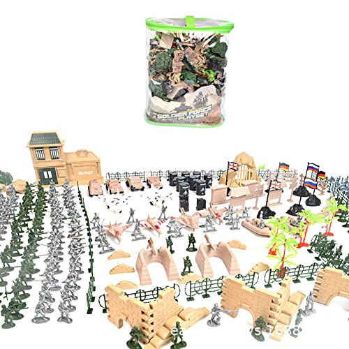 Katutude 350 Teiliges Militär Soldaten Spielset, Armee Spielzeug Mini Plastik Spielzeugsoldaten Armee Figuren Set Militär Soldaten Actionfigur Militärspielset für Kinder Jungen Katutude 350 Teiliges Militär Soldaten Spielset, Armee Spielzeug Mini Plastik Spielzeugsoldaten Armee Figuren Set Militär Soldaten Actionfigur Militärspielset für Kinder Jungen von Katutude