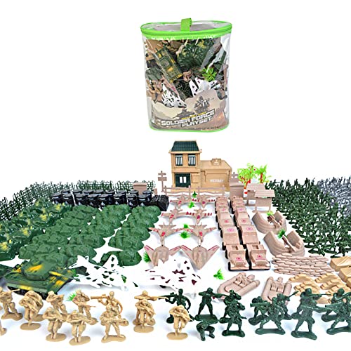 Katutude 400 Teiliges Militär Soldaten Spielset, Armee Spielzeug Mini Plastik Spielzeugsoldaten Armee Figuren Set Militär Soldaten Actionfigur Militärspielset für Kinder Jungen Katutude 400 Teiliges Militär Soldaten Spielset, Armee Spielzeug Mini Plastik Spielzeugsoldaten Armee Figuren Set Militär Soldaten Actionfigur Militärspielset für Kinder Jungen von Katutude