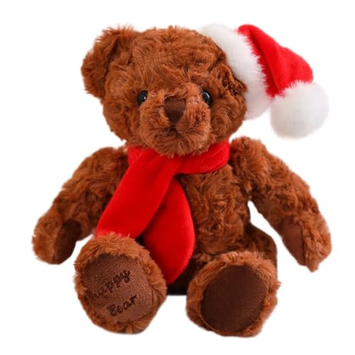 Katutude Teddybär-Spielzeug 20 cm kleine weiche Bärenpuppe Kawaii-Kuscheltiere Kissen Plüschtier süßes Geschenk für Weihnachten Valentinstag Geburtstag Hochzeit Party von Katutude