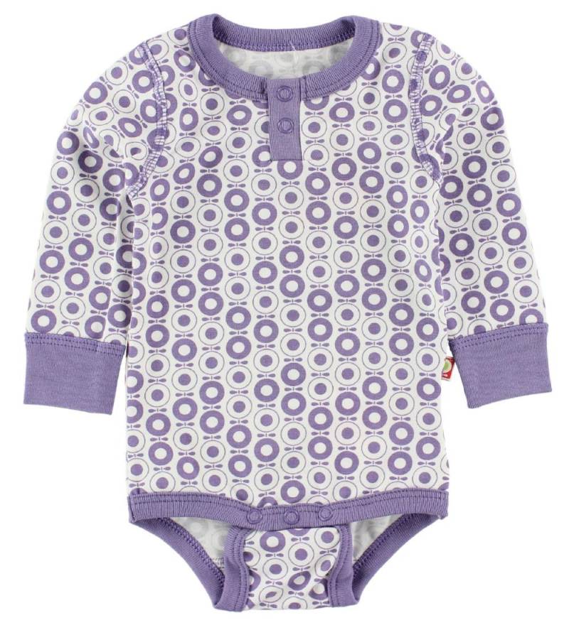 Katvig Classics Body - l/ä - Weiß m. Lila Äpfel - Katvig - 56 - Body L/Ä Katvig Classics Body - l/ä - Weiß m. Lila Äpfel - Katvig - 56 - Body L/Ä von Katvig