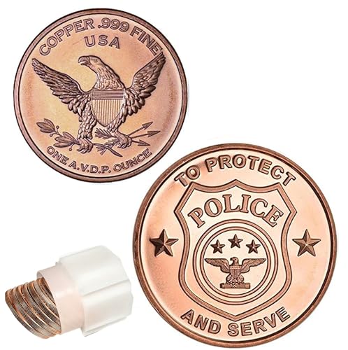 Katy Craig 10 x 28,3 g Kupfer Rounds Police 999 Feinbarren Lieferung in Wanne Katy Craig 10 x 28,3 g Kupfer Rounds Police 999 Feinbarren Lieferung in Wanne von Katy Craig