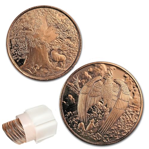 Katy Craig 10 x 28,3 g Kupfer-Runde Great Eagle Nordic 999 Fine Bullion Lieferung in Dose Katy Craig 10 x 28,3 g Kupfer-Runde Great Eagle Nordic 999 Fine Bullion Lieferung in Dose von Katy Craig