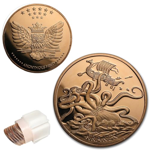 Katy Craig 10 x 28,3 g Kupfer Runden Kraken Sea Monster 999 Fine Bullion Lieferung in Wanne Katy Craig 10 x 28,3 g Kupfer Runden Kraken Sea Monster 999 Fine Bullion Lieferung in Wanne von Katy Craig