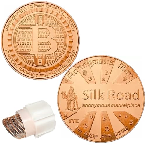 Katy Craig 10 x 28,3 g Kupfer runde Bitcoin Silk Road 999 feine Edelbarren Lieferung in Wanne Katy Craig 10 x 28,3 g Kupfer runde Bitcoin Silk Road 999 feine Edelbarren Lieferung in Wanne von Katy Craig