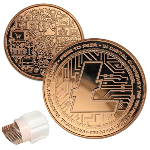 Katy Craig 10 x 28,3 g Kupfer runde Litecoin Icon 999 feine Edelbarren Lieferung in Wanne Katy Craig 10 x 28,3 g Kupfer runde Litecoin Icon 999 feine Edelbarren Lieferung in Wanne von Katy Craig
